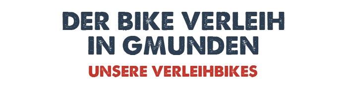 verleihcenter.bike dein Bikeverleih in Gmunden